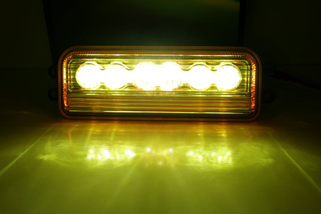 Yellow Lens 3000K 6-LED Fog Light Kit For 22+ Tundra/Sequoia, 24+ Tacoma/4Runner