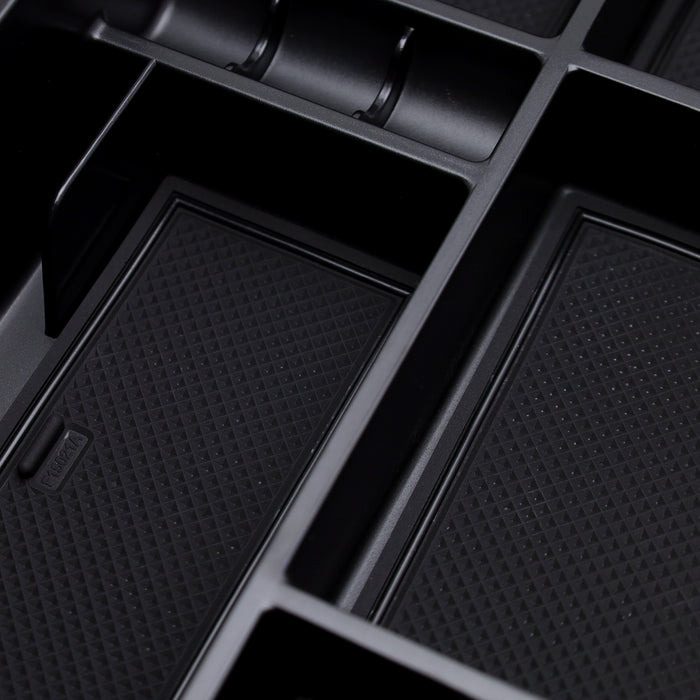 Center Console Organizer Compartment Box w/Inside Mats For 2015-20 Ford F-150