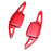 Red Aluminum Larger Paddle Shifter Extensions For Audi 25+ A5 A6 Q4 Q5 Q6 e-Tron