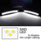 4pc Set Smoke Lens All White Full Strip LED Side Markers For Ford 2024+ Mustang