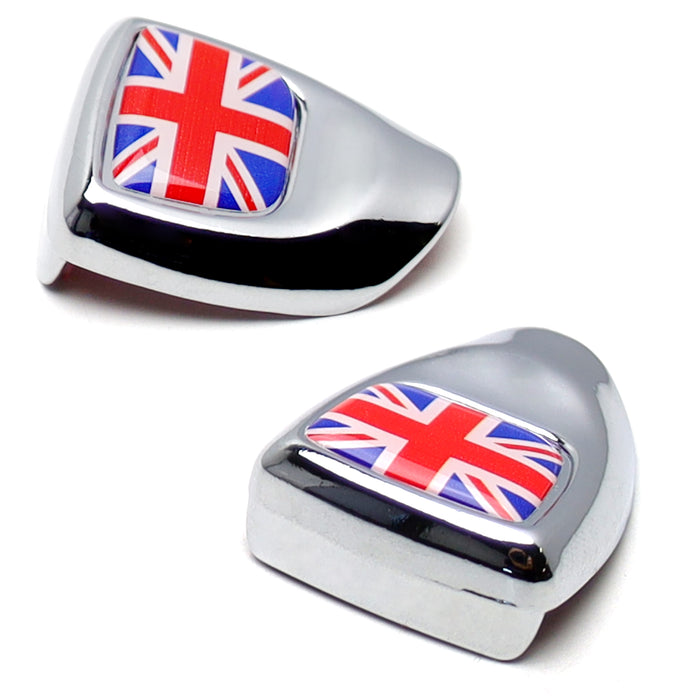 Red/Blue UK Union Jack Design Engine Start Push Start Cap Cover For 3rd Gen MINI