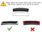 OE-Spec Amber Yellow Lens Front Bumper Side Markers For 07-10 BMW E70 X5 Pre-LCI