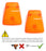 Classic Retro Amber Lenses For Mercedes W463 G-Class OE-Spec Front Turn Signals