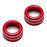 JDM Red Stereo/Radio Vol/Tune Knob Covers For Subaru 20+ Legacy Outback, 22+ WRX