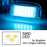 Aqua Ice Blue Full LED Lamps For Mercedes Side Door/Foot Area/Vanity/Trunk Light