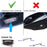 Ice Blue LED Under Side Mirror Puddle Lights For Land Rover Range Rover LR2 LR3