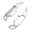 Silver Aluminum Larger Performance Paddle Shifter Extension For 24+ Ford Mustang