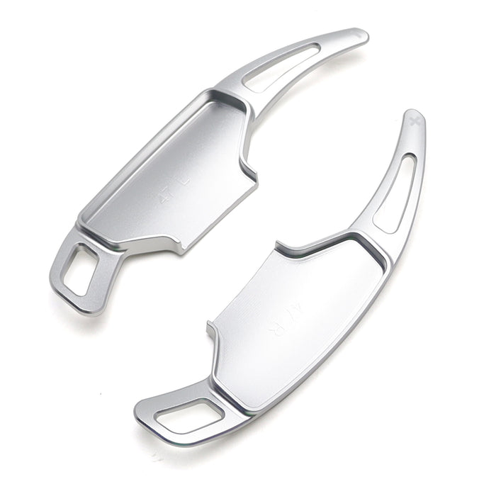 Silver Aluminum Larger Performance Paddle Shifter Extension For 24+ Ford Mustang