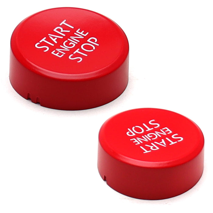 RS Sports Style Red Engine Push Start Button For Audi 2017-24 A4 S4 RS4 A5 S5 Q5