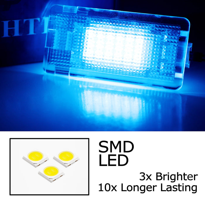 Aqua Ice Blue Error Free LED Trunk Cargo Area Light For BMW 3 5 6 7 Series X1 X5