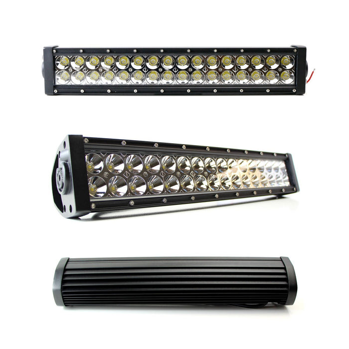 96W LED Light Bar w/ Lower Bumper Mounting Bracket, Wirings For 09-14 Ford F-150