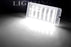 White 18-SMD Full LED Trunk Luggage Lamps For Nissan Versa Note, 18+ Leaf Kicks