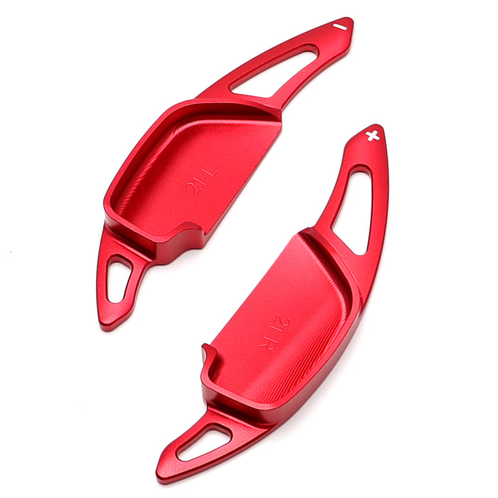 Sports Red Aluminum Larger Paddle Shifter For Toyota 09-17 Camry, 14-18 Corolla