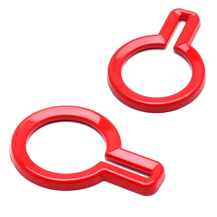 Red Engine Push Start Button Surrounding Decoration Trim For Ford 21-up Bronco