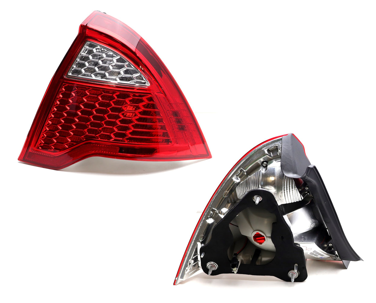 For Ford Fusion 2010-2012 Tail Light Passenger Side CAPA Lens & Housing Halogen