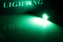 Green 4-SMD High Power LED Side Mirror Light Bulbs For 2007-14 Toyota FJ Cruiser