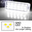 White Full LED Rear Trunk Luggage Boot Lamp For Range Rover Discovery Freelander