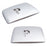 Silver Shift Knob P Button Cover Trim For BMW Fxx 3 4 5 6 X3 X5 X6 Standard Trim