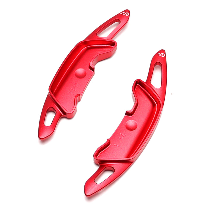 Red Aluminum Larger Paddle Shifter Extensions For Hyundai 2024-up Ioniq 5 N 6 N