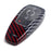 Black/Red Carbon Pattern Hard Key Cover For 17/18+ Mercedes E S G GLB GLC Class