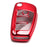 Chrome Red TPU Key Fob Case For Audi A3 S3 A4 S4 A6 Q5 Q7 TT Folding Blade Key