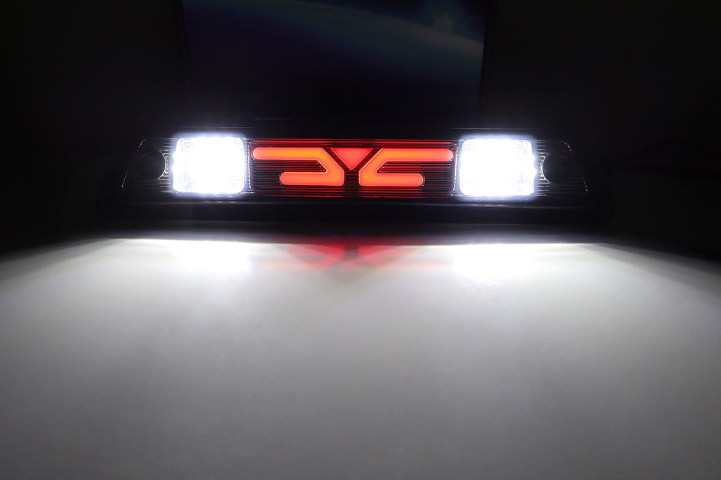 Black-Out Lens C-Wing Full LED High Mount 3rd Brake Light For Ford 2009-14 F150