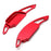 Sports Red Aluminum Larger Paddle Shifter For Toyota 09-17 Camry, 14-18 Corolla