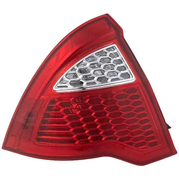 For Ford Fusion 2010-2012 Tail Light Driver Side CAPA Lens & Housing Halogen
