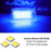 Blue 18-SMD Full LED Side Door Lights For Toyota 22+ Tundra/Sequoia Lexus GX550