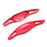 Red Aluminum Larger Paddle Shifter Extensions For Hyundai 24+ Sonata Tucson Kona