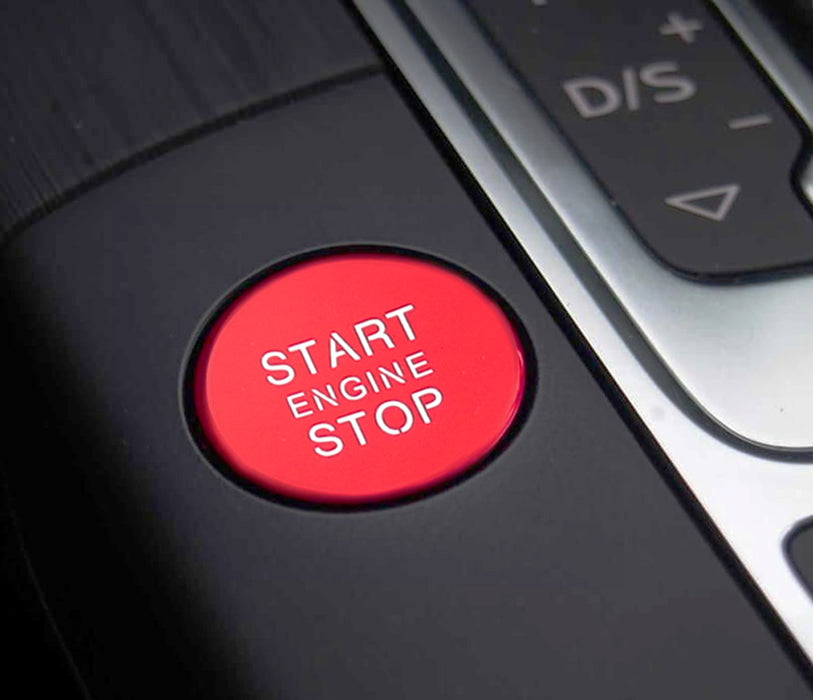 RS Sports Style Red Engine Push Start Button Cover For Audi 2015-2020 A3 S3 RS3