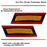 OE-Spec Amber Yellow Lens Front Bumper Side Markers For 07-10 BMW E70 X5 Pre-LCI