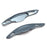 GunMetal Steering Wheel Paddle Shifter Kit For 22+ Civic, 23+ Accord CRV Integra