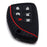 Red Stripe Black Silicone Cover For 21-up Chevy Suburban/Tahoe, GMC Yukon 6B Key