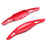 KDM Red Aluminum Larger Paddle Shifter Extensions For KIA 2025+ EV3 EV4 EV5 EV6