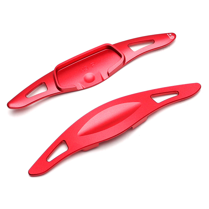 KDM Red Aluminum Larger Paddle Shifter Extensions For KIA 2025+ EV3 EV4 EV5 EV6