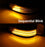 Clear Lens Dynamic Sequential Blink LED Side Mirror Cap Light For 19-up RAM 1500