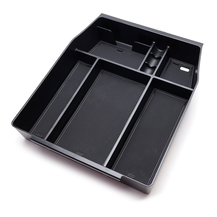 Center Console Organizer Compartment Box w/Inside Mats For 2015-20 Ford F-150