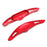KDM GT Style Red Aluminum Larger Paddle Shifter Extensions For KIA 2021-up K5 K9