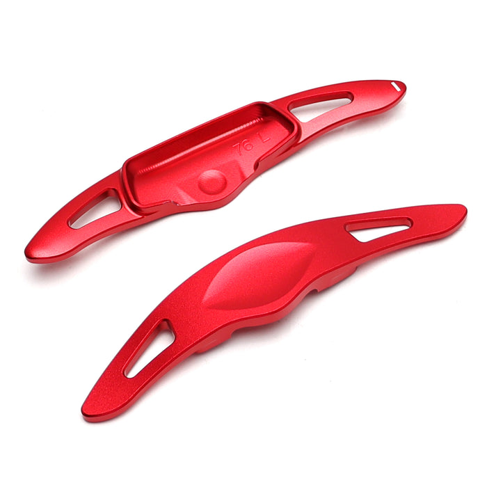 KDM GT Style Red Aluminum Larger Paddle Shifter Extensions For KIA 2021-up K5 K9