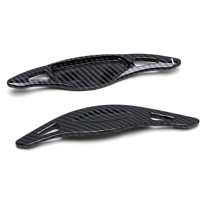 Twill-Weave "Carbon" Pattern Steering Wheel Paddle Shifters For Kia Stinger K8