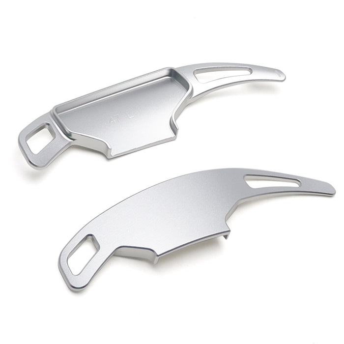 Silver Aluminum Larger Performance Paddle Shifter Extension For 24+ Ford Mustang