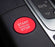 RS Sports Style Red Engine Push Start Button For Audi 2017-24 A4 S4 RS4 A5 S5 Q5