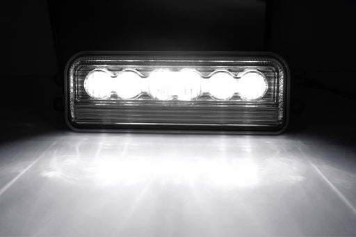 Clear Lens White 6-LED Fog Light Kit For 22+ Tundra/Sequoia, 24+ Tacoma/4Runner