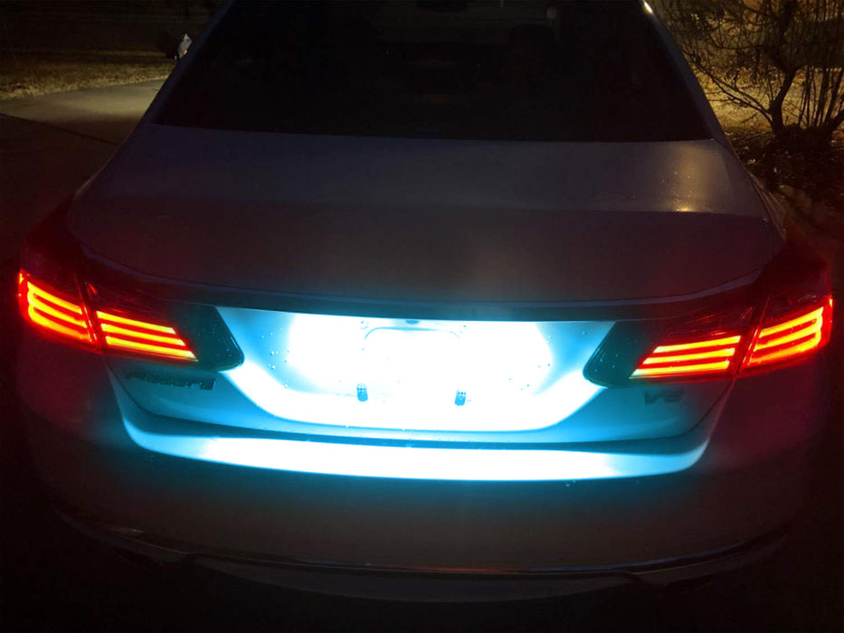 Ice Blue Full LED License Plate Light Lamps For Acura TL TSX Honda Civic Accord