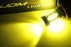Clear Lens Yellow LED Fog Lights w/Bezel Cover, Wires For 14-15 GMC Sierra 1500