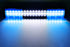 2pc 6-Inch Blue Tinted Colored Double-Row LED Light Bar Lens Protective Covers