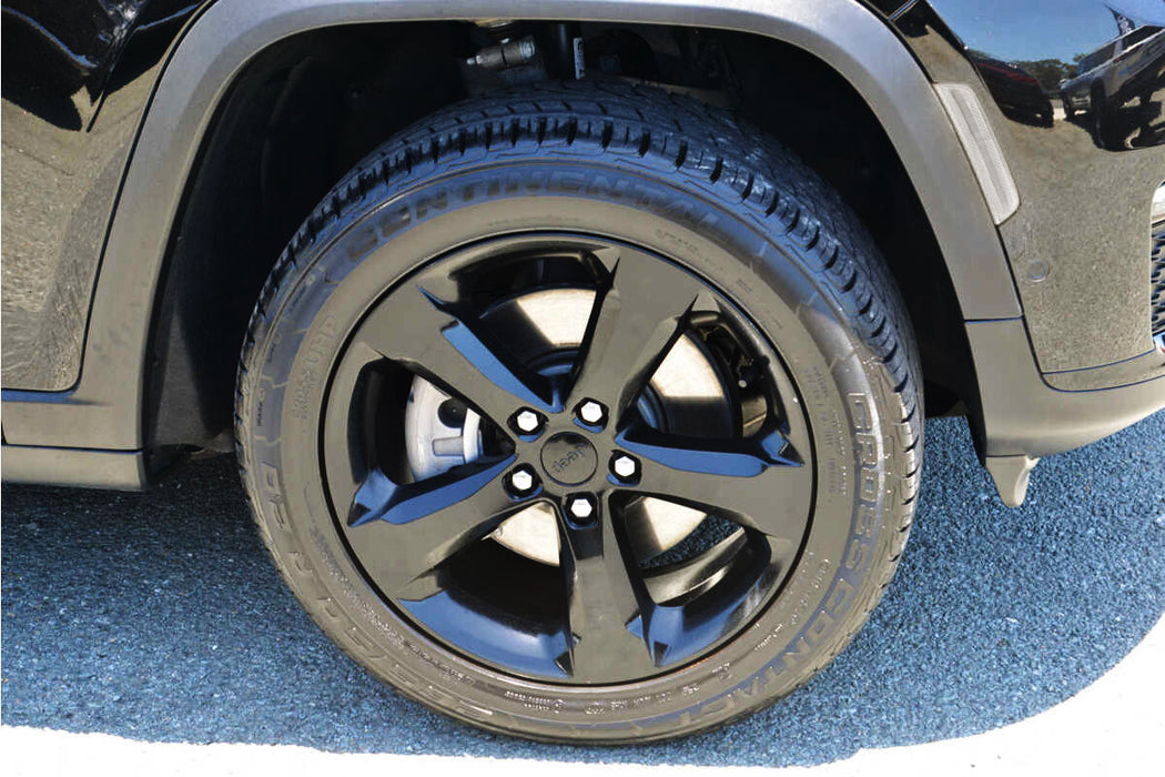 Clear Lens Amber Full LED Front Bumper Side Marker Lights For 21+ Grand Cherokee