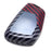 Black/Red Carbon Pattern Hard Key Case Shell For 21+ Chevy Suburban/Tahoe Yukon