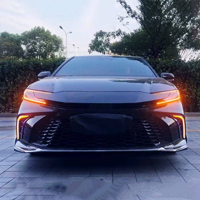 JDM-Spec White/Amber Sequential Switchback LED DRL For 25-up Toyota Camry SE XSE